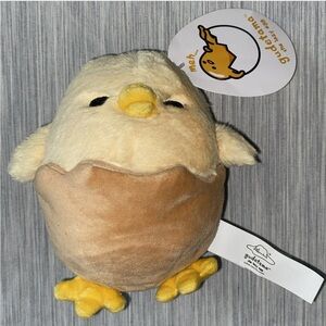 Sanrio Gudetama The Lazy Egg Stuffed Animal, Shakipiyo Chick Plush Toy New
